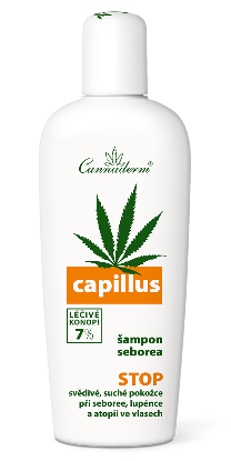 Cannaderm Capillus Seborea – szampon na problemy łojotokowe skóry głowy, butelka 150 ml