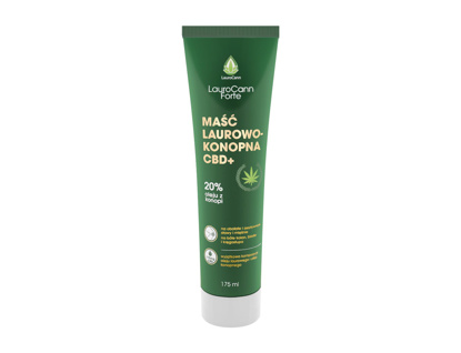 Zdjęcie LauroCann Forte Maść laurowo-konopna 20% z CBD 175 ml