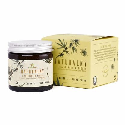 Obrazek Hempking Naturalny dezodorant konopny - wanilia i ylang ylang