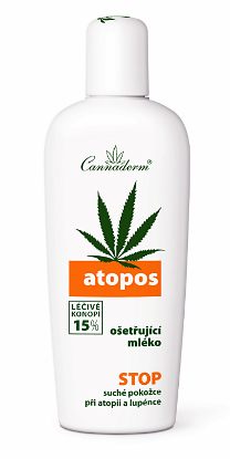 Cannaderm Atopos — mleczko konopne do ciała z 15% olejem konopnym, 150 ml