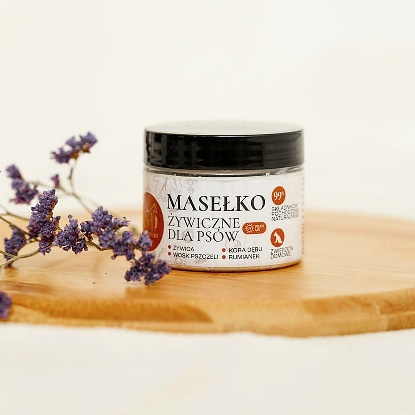 Masełko żywiczne dla psów Jozka, słoiczek 90 ml